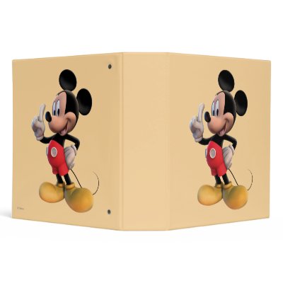 Mickey Mouse Number 1 binders