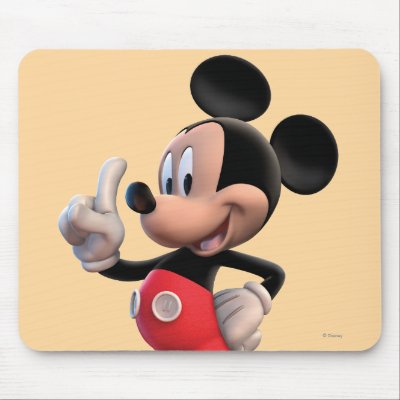 Mickey Mouse Number 1 Mouse Pad