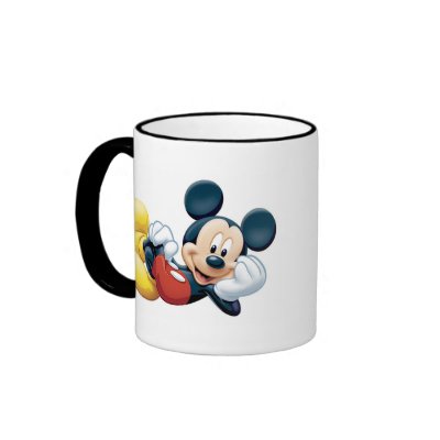 Mickey Mouse Posing for the Camera mugs
