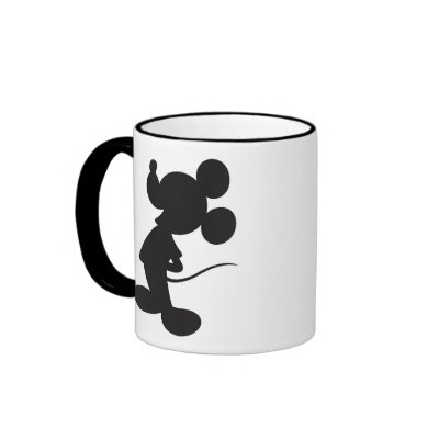 Mickey Mouse Silhouette mugs