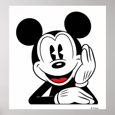Mickey Mouse Smiling posters