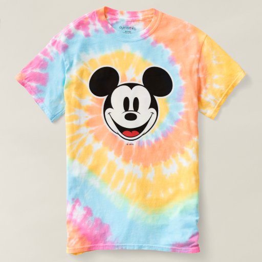 how to make a mickey tie dye shirt