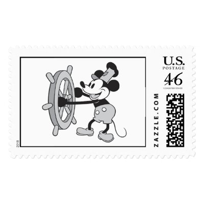 Mickey Mouse Steamboat Captain postage