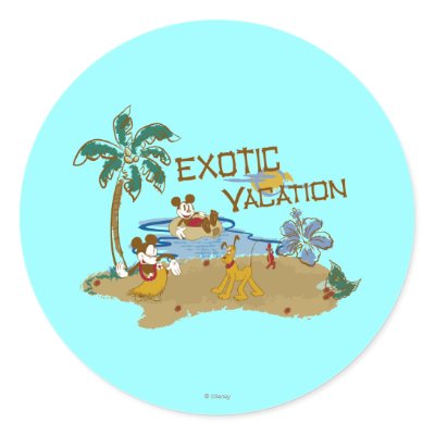 Mickey Mouse Vacation stickers