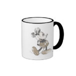Mickey Mouse Vintage Washout Design Coffee Mug