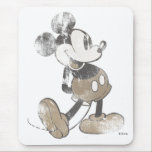 mouse, pal, vintage, washed out, worn, antique