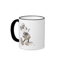 Mickey Mouse Vintage Washout Design mugs