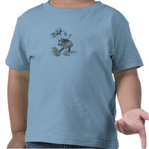 Mickey Mouse Vintage Washout Design Shirt