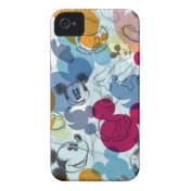 Mickey Pattern 5 iPhone 4 Case-Mate Case