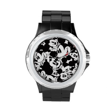 Mickey Pattern 6 Wristwatch