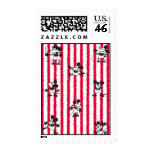 Mickey Plane Crazy Postage Stamp