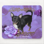 MickeyElvis Chihuahua Mouse Pad