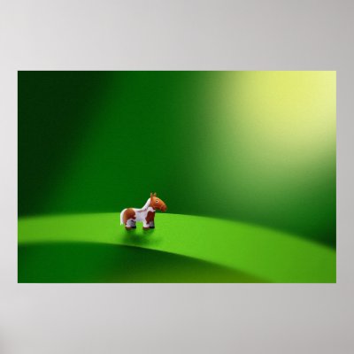 Micro Animals - Horse Poster Micro Animals - Horse Poster