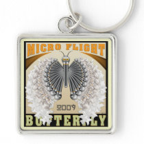 Micro Flight Butterfly keychains