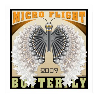 Micro Flight Butterfly print