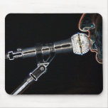 micro microphone talk talking song singer mousepad