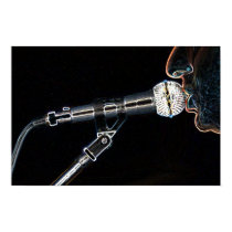 micro microphone talk talking song singer poster posters