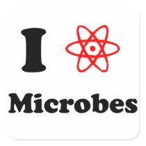 Microbes Sticker