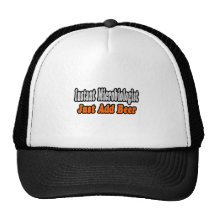 Microbiologist...Add Beer Mesh Hat