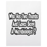 Microbiologist Joke...Two Thumbs Letterhead