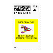 microbiology rocket science postage