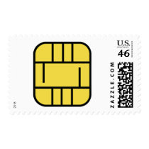 microchip credit card postage