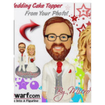 MicroDwarf.com Wedding Cake Toppers Full Color Flyer