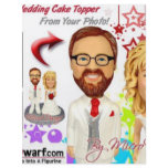 MicroDwarf.com Wedding Cake Toppers Full Color Flyer