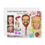 MicroDwarf.com Wedding Cake Toppers Custom Invitations
