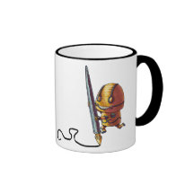Micromajig Doodle + Logo Mugs
