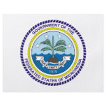 Micronesia Coat of Arms Flyer