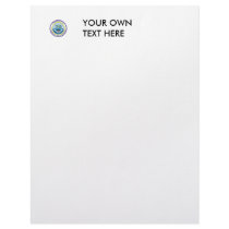 Micronesia Coat of Arms Custom Letterhead