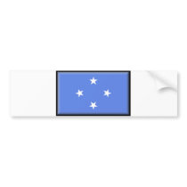 Micronesia Flag bumper stickers by jacinto888 Micronesia Flag bumper stickers