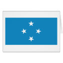 Micronesia Flag Greeting Card