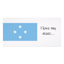 Micronesia Flag photo cards