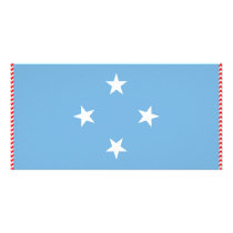 Micronesia Flag photo cards