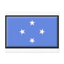 Micronesia Flag postcards