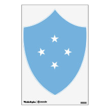 Micronesia – Micronesian Flag Wall Stickers