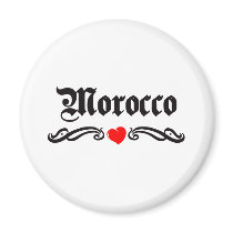 Micronesia Tattoo Style Refrigerator Magnet