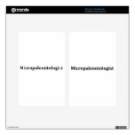 micropaleontologist kindle fire decals