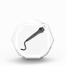 Microphone Acrylic Award
