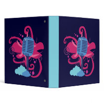 Microphone Art Explosion Binder