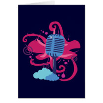 Microphone Art Explosion cards