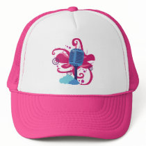 Microphone Art Explosion hats by toxiferous Microphone Art Explosion hats