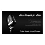 "Microphone" Business Card