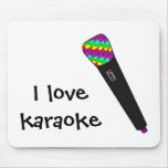 microphone disco mousepad