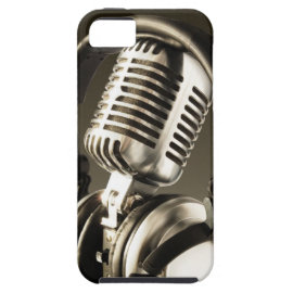 Microphone & Headphone Case Cover iPhone 5 Case