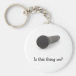 Microphone Key Chain