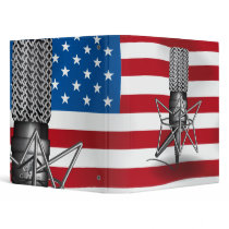 Microphone USA Vinyl Binders