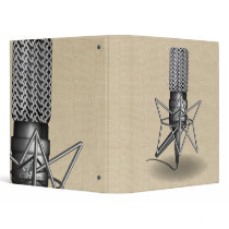 Microphone Vinyl Binders
